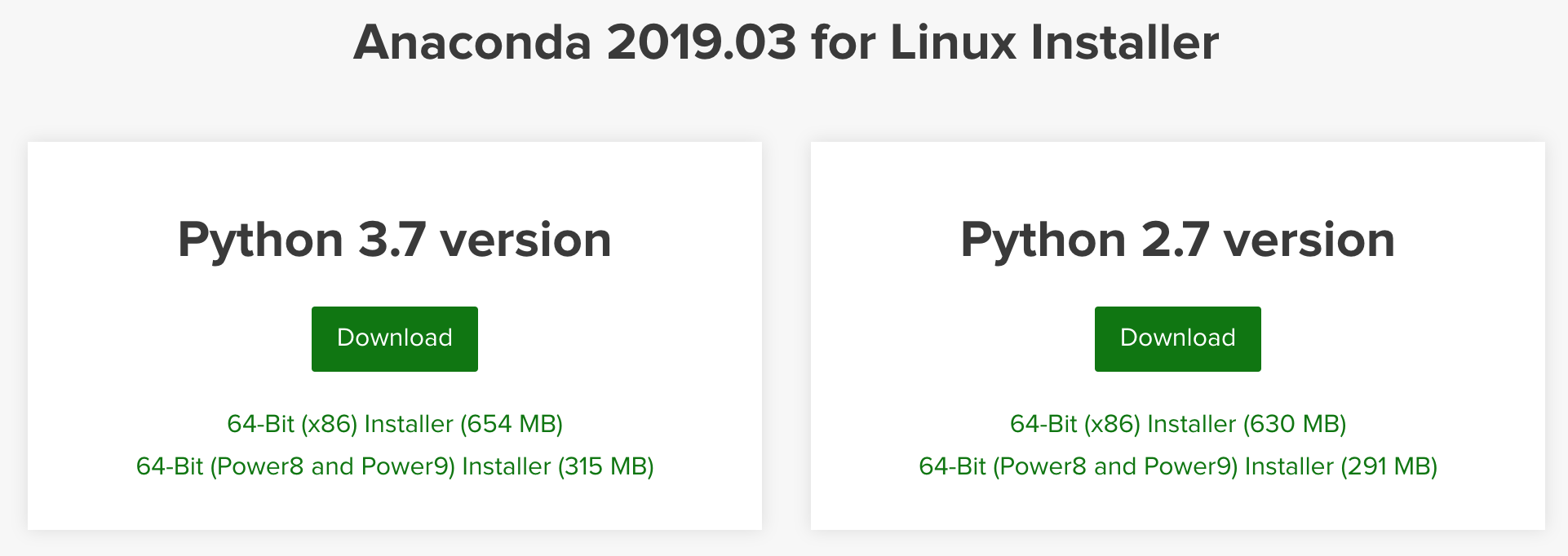 Anaconda Python 3.0